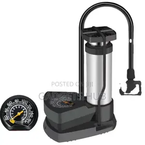 Portable
Tire Pump Foot Pedal High-Pressure Inflatable Pump