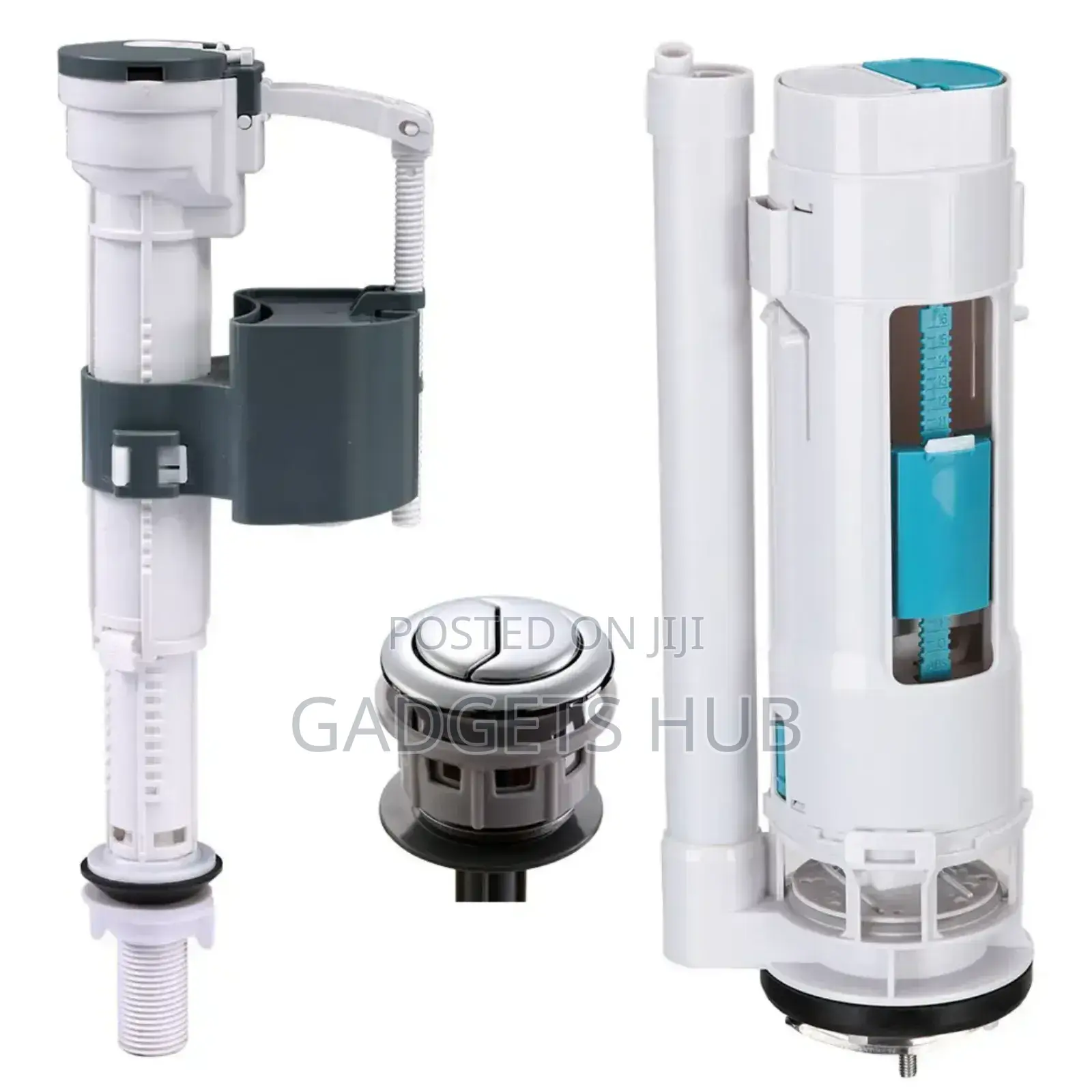 Toilet Siphon and Inlet Valve Flushing System