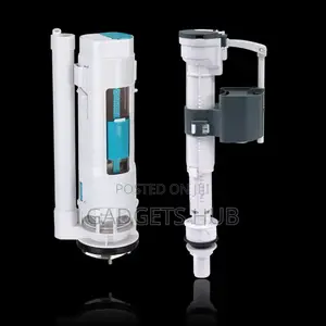 Toilet Siphon and Inlet Valve Flushing System