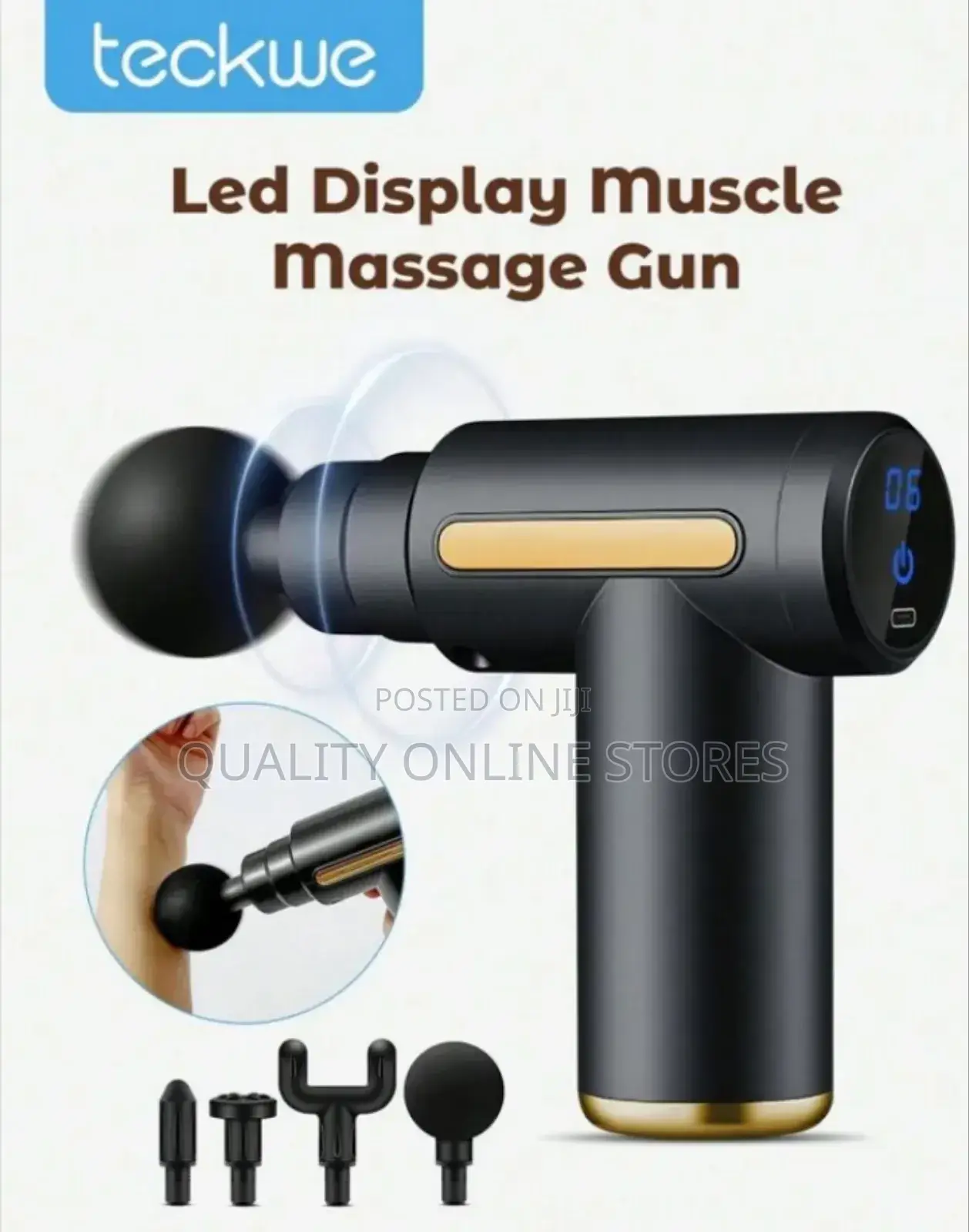 Rechargeable Facial Massage Gun