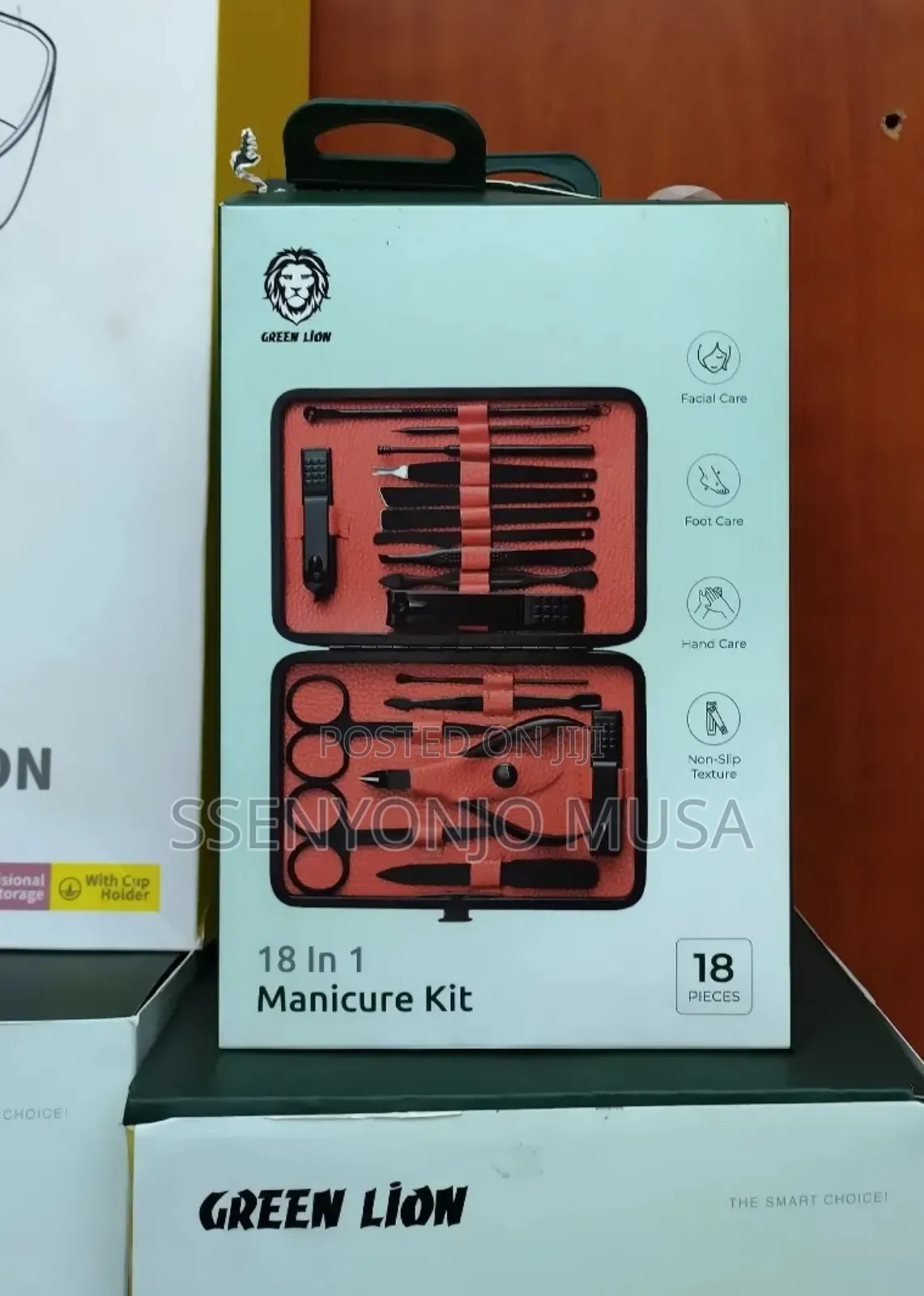 Green Lion 18-in-1 Manicure Pedicure Kit - Nail Clippers-