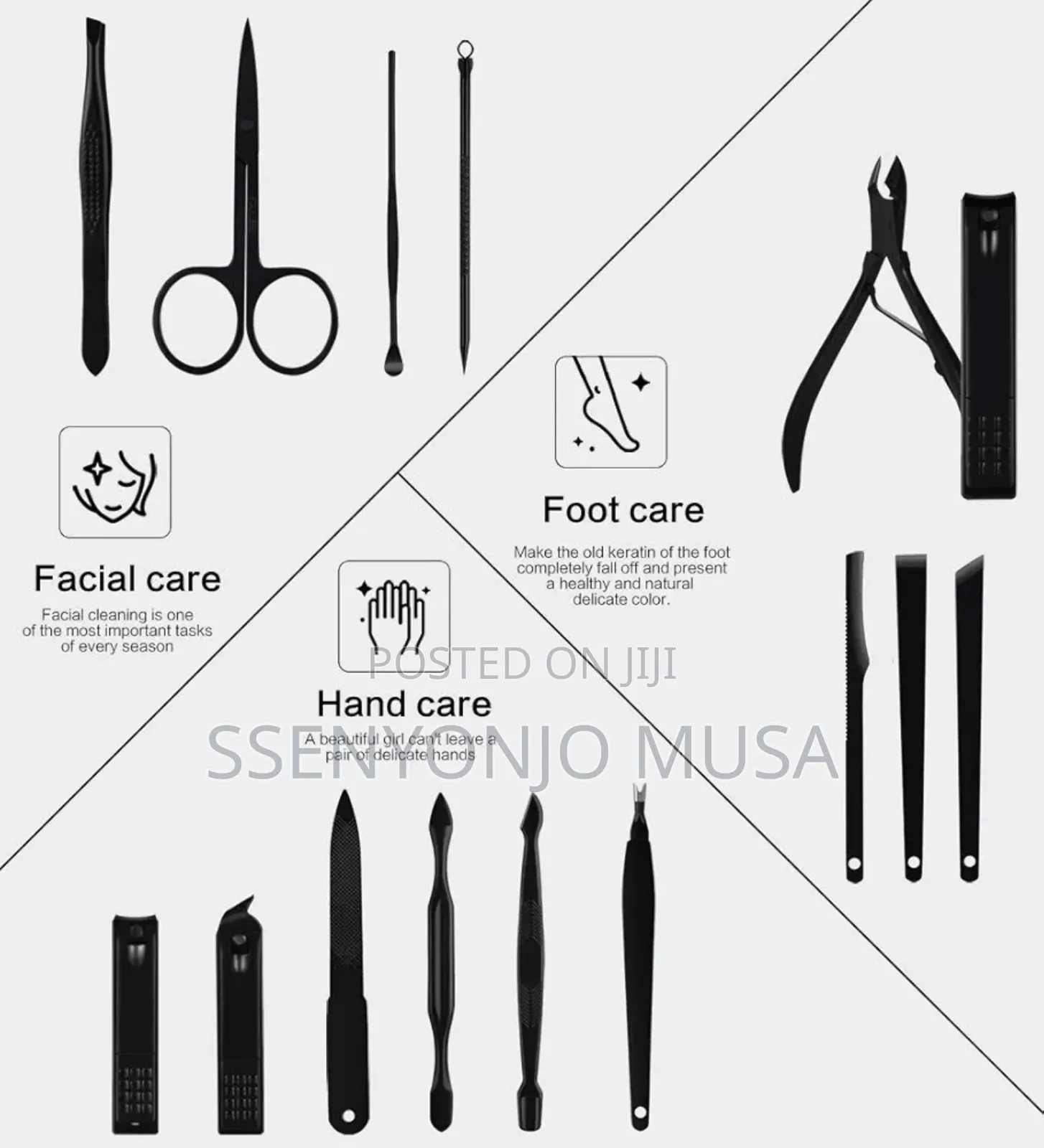 Green Lion 18-in-1 Manicure Pedicure Kit - Nail Clippers-