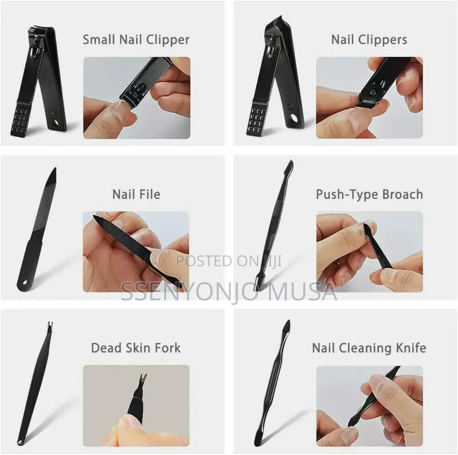 Green Lion 18-in-1 Manicure Pedicure Kit - Nail Clippers-