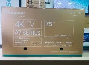 Hisense 75 Inches Smart Tv Frameless With Free To Air