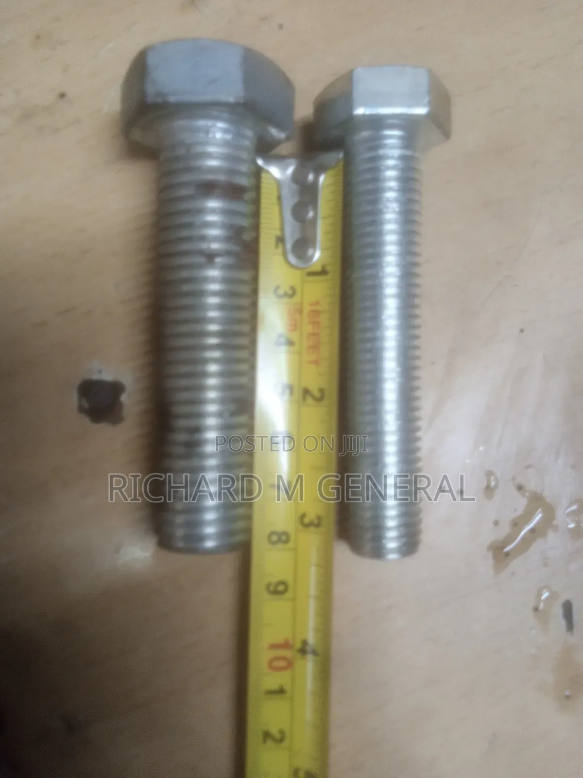 Bolt and Nut M16"80mm