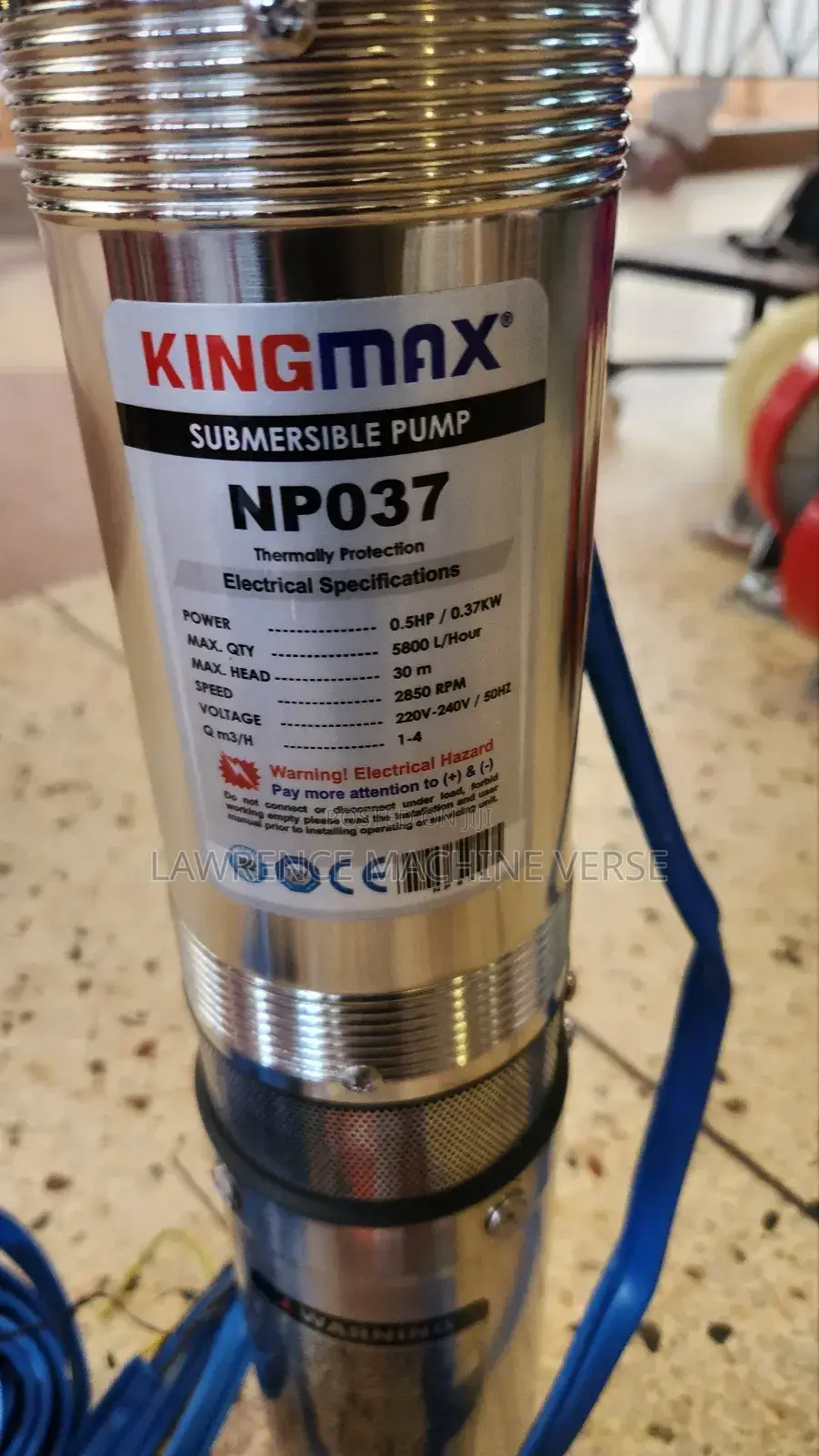 Electric Water Pump Kingmax 30m