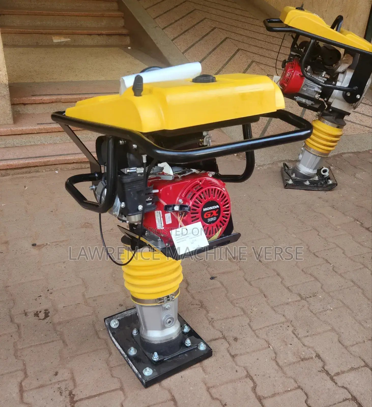 Gasoline Tamping Rammer Rm 80 6.5hp