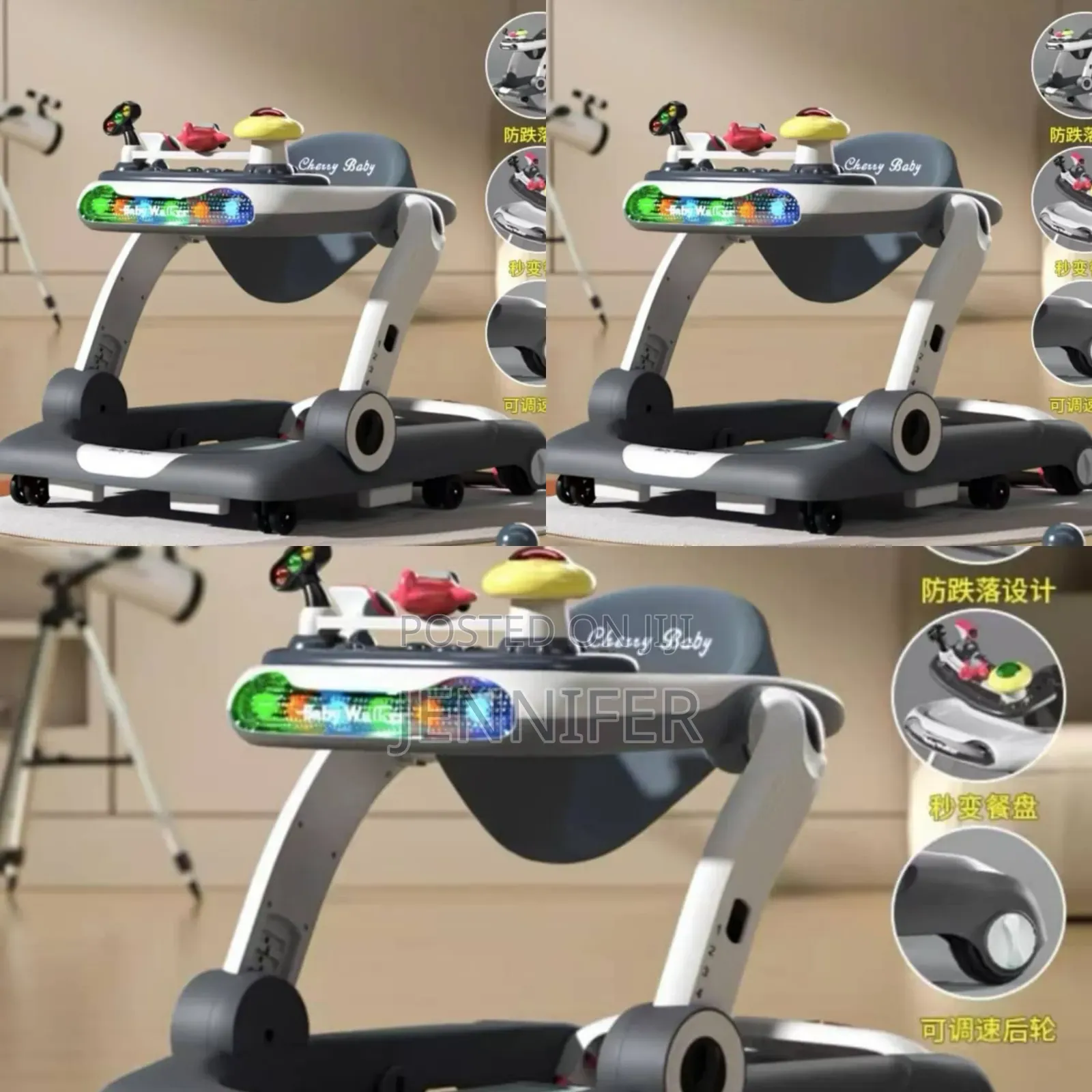 3 in 1 Baby Musical Walker