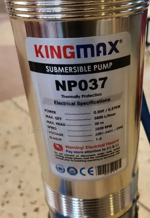 Submersible Water Pump With Control Box 30m