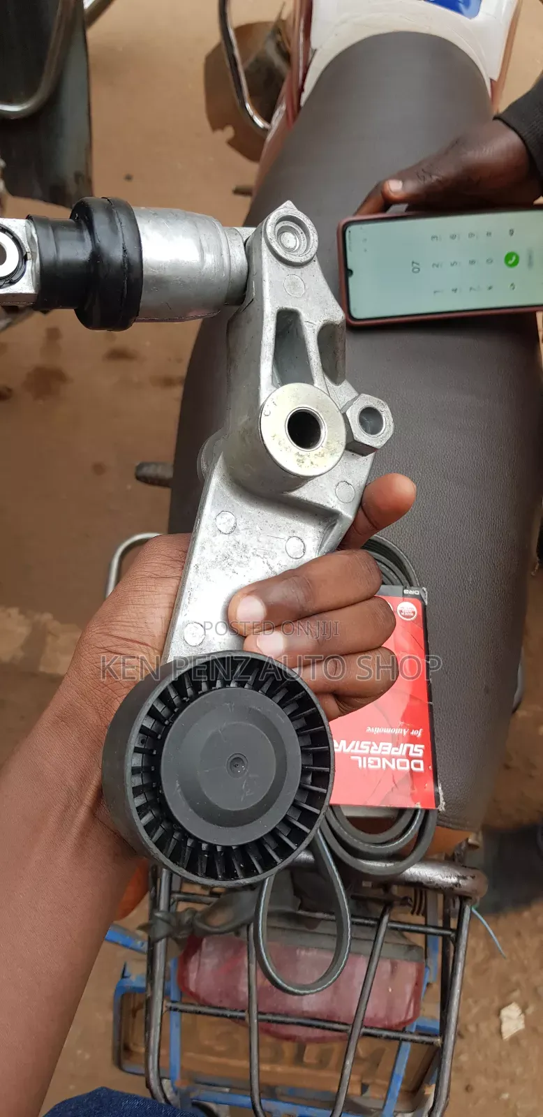 Tensioner for Toyota Blade, Corolla and Camry