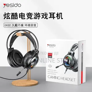 Yesido Ek02 Gaming Headset With RGB Lights for Playstation,
