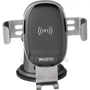 Yesido Car Mobile Wireless Charger Magnetic Holder - Black