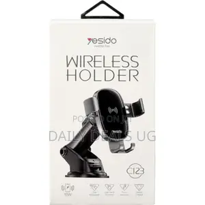 Yesido Car Mobile Wireless Charger Magnetic Holder - Black