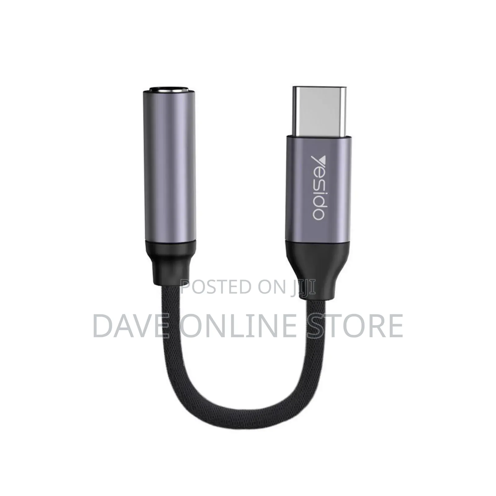 Yesido Yau19 Hifi Audio Adapter With Type C 3.5mm Jack -
