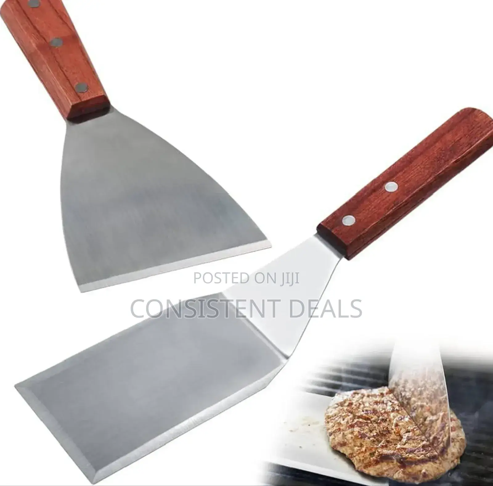 Stainless Steel Spatula Scraper ( Sold Per Piece)