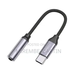 Yesido Yau19 Type C to Jack Adapter Usb C to Aux Audio