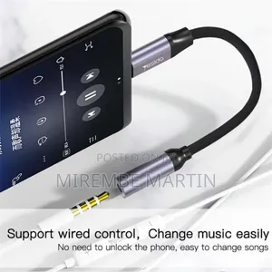 Yesido Yau19 Type C to Jack Adapter Usb C to Aux Audio