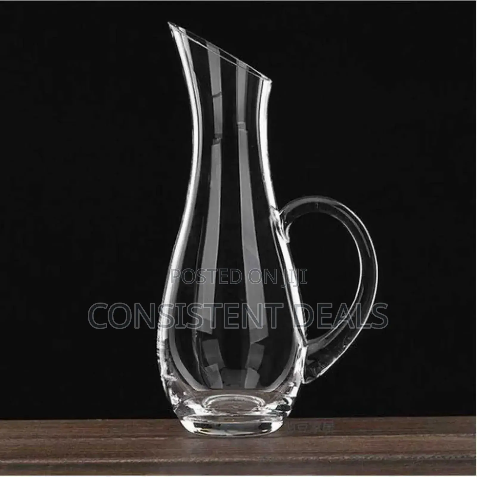 1000ml Glass Wine Decanter With Handle