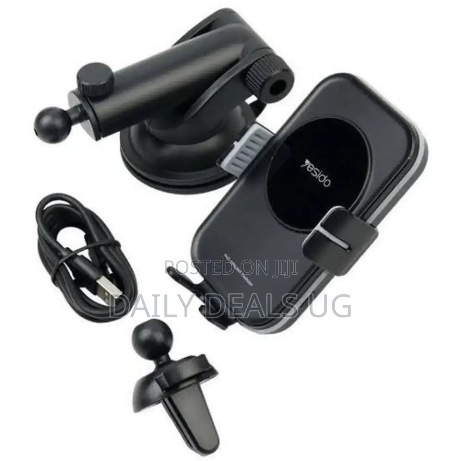 Yesido C188 15w Wireless Charging Dashboard Phone Holder