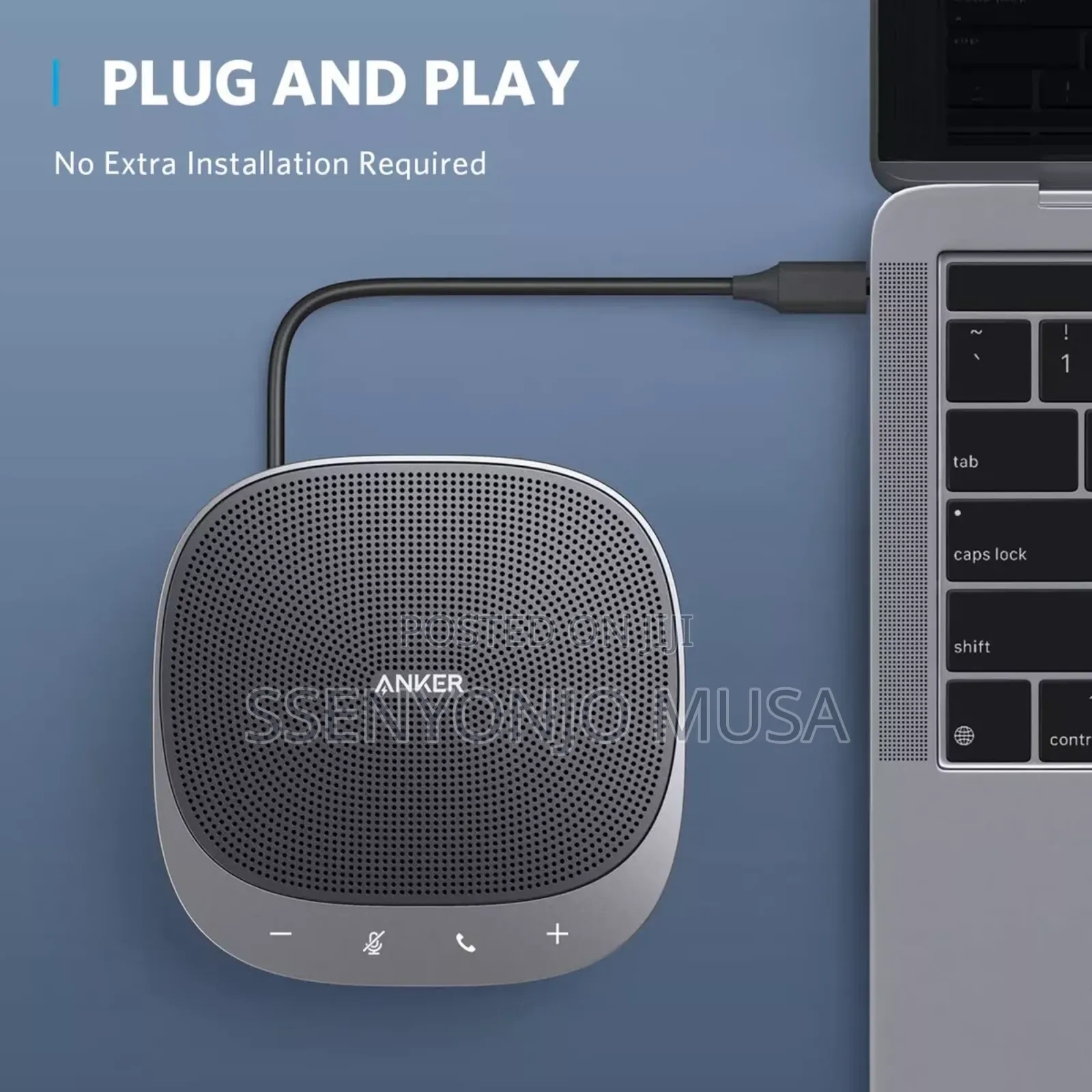 Anker Powerconf S330 Usb Conference Speaker-Smart Voice 360°