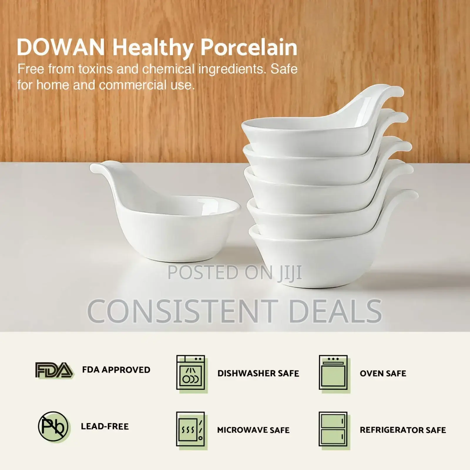 6pcs Dipping Sauce Bowls