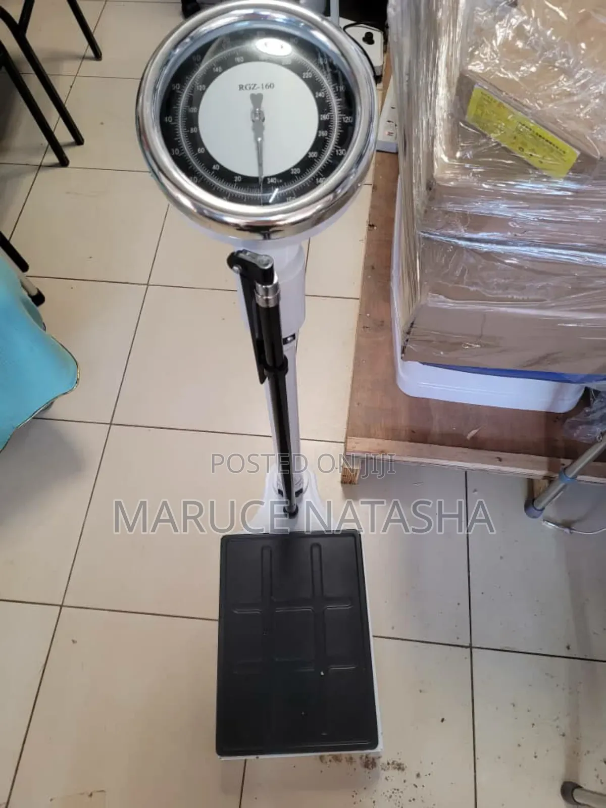 Mechanical Adult Weighing Scale With a Height Meter
