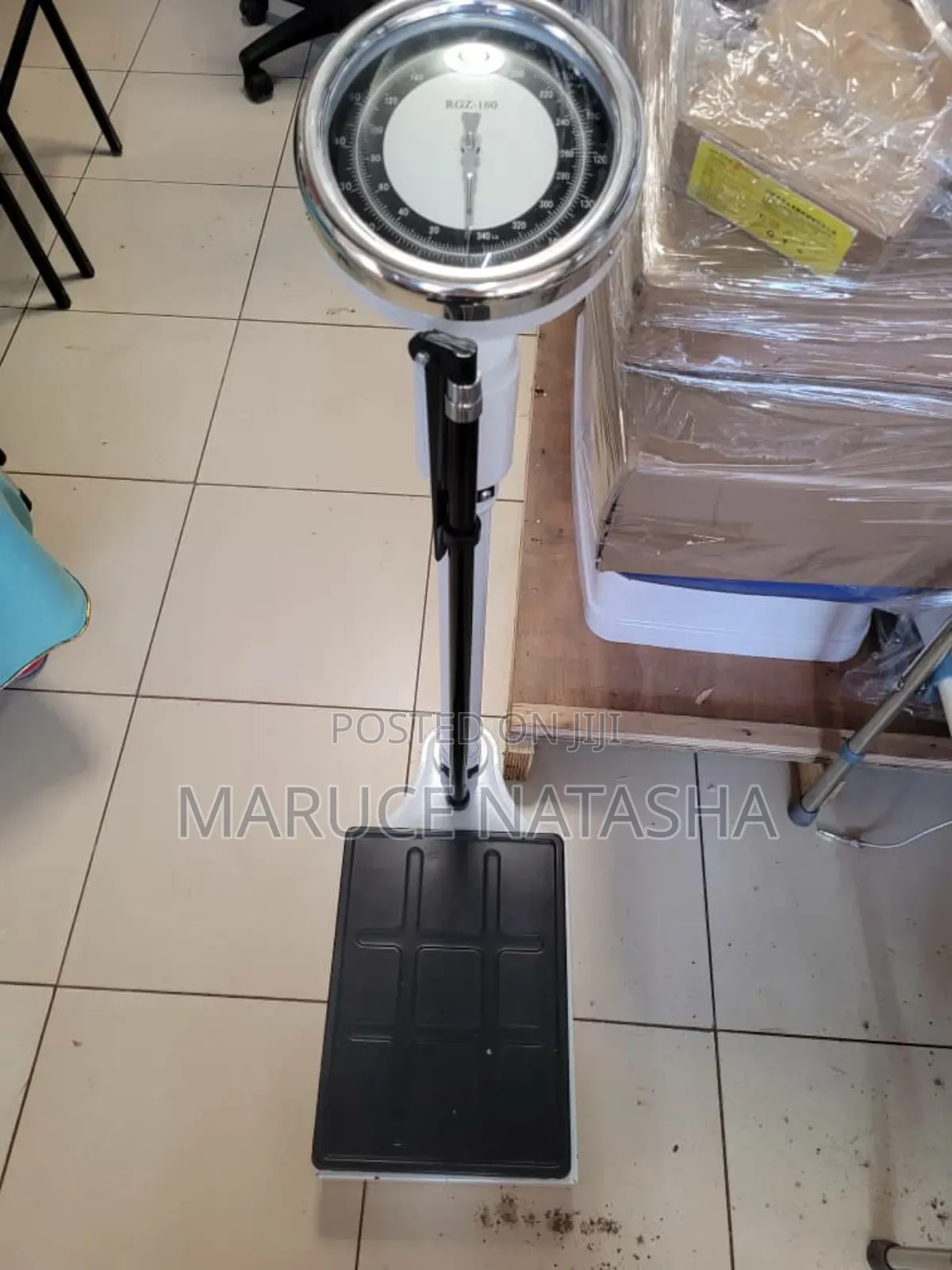 Mechanical Adult Weighing Scale With a Height Meter