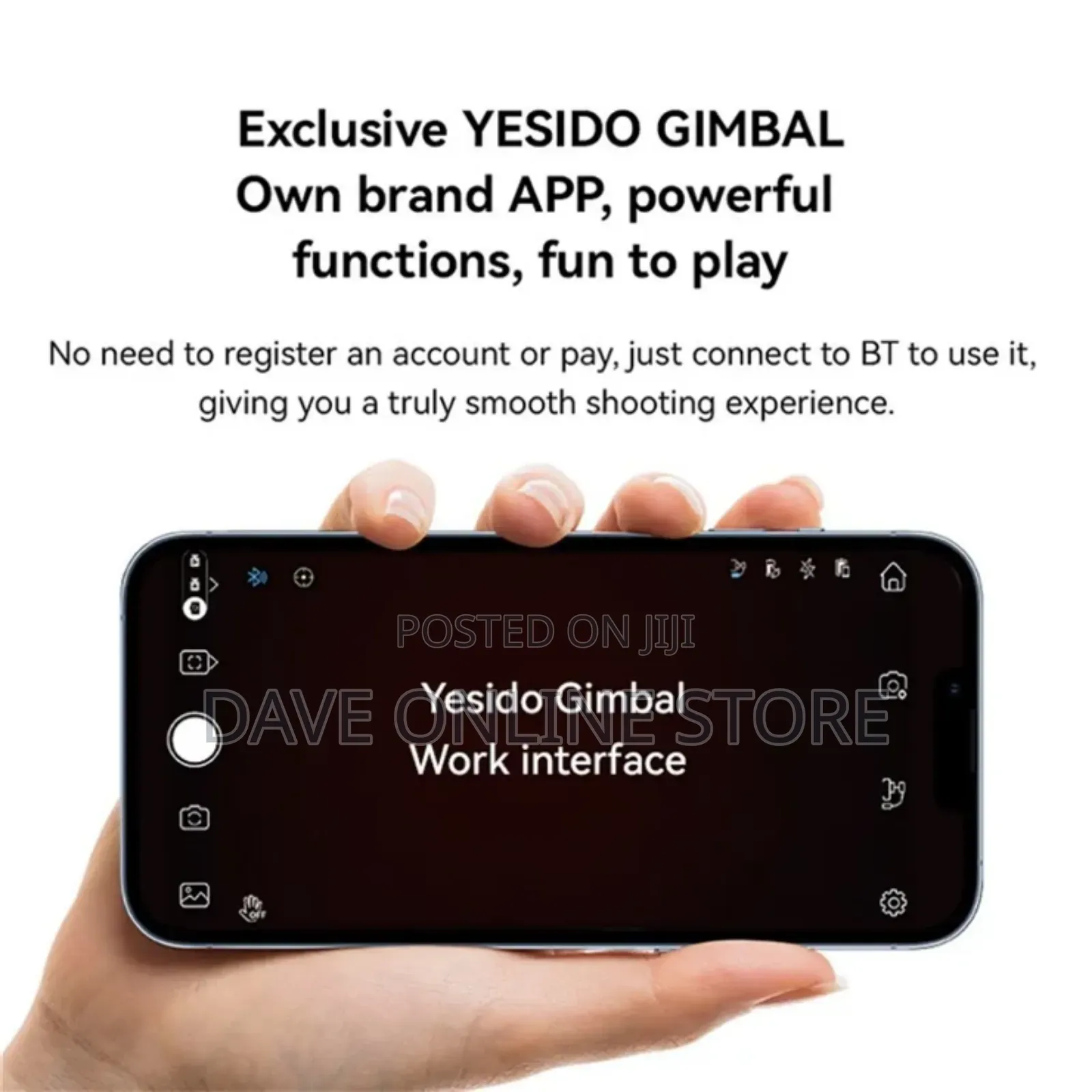 Yesido Sf27 4 Modes 3 Axis Handheld Gimbal Stabilizer