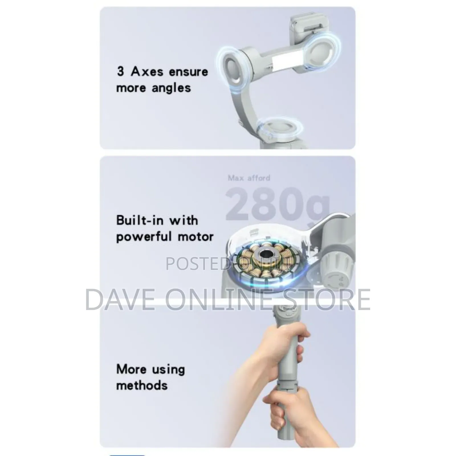 Sf18 Stabilizer 360 Ai Auto Face Tripod Tracking Gimbal