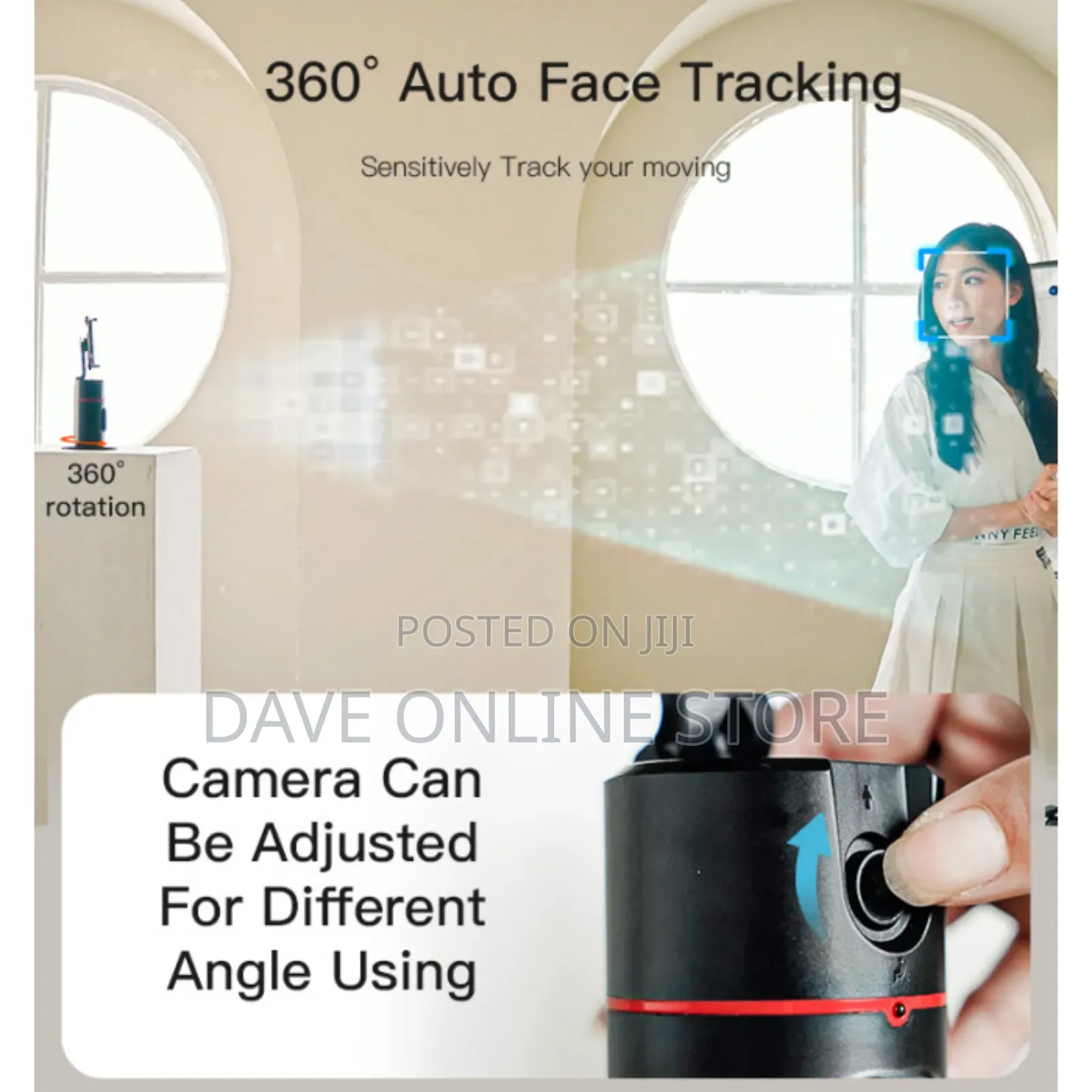 Yesido Sf16 Auto Face Tracking Tripod Selfie Stick Holder