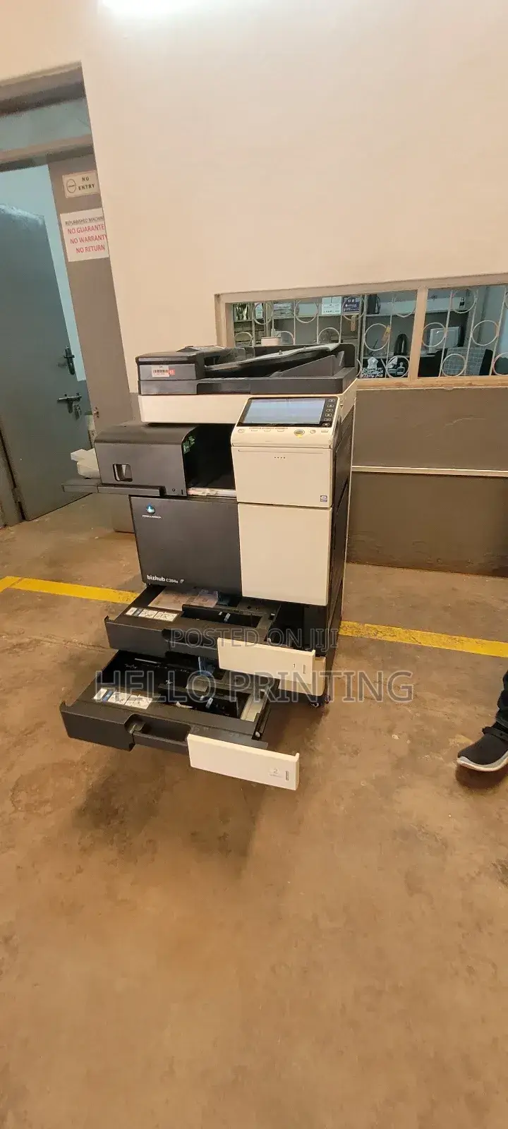 Konica Minolta C284e – Automatic Double-Sided Prints