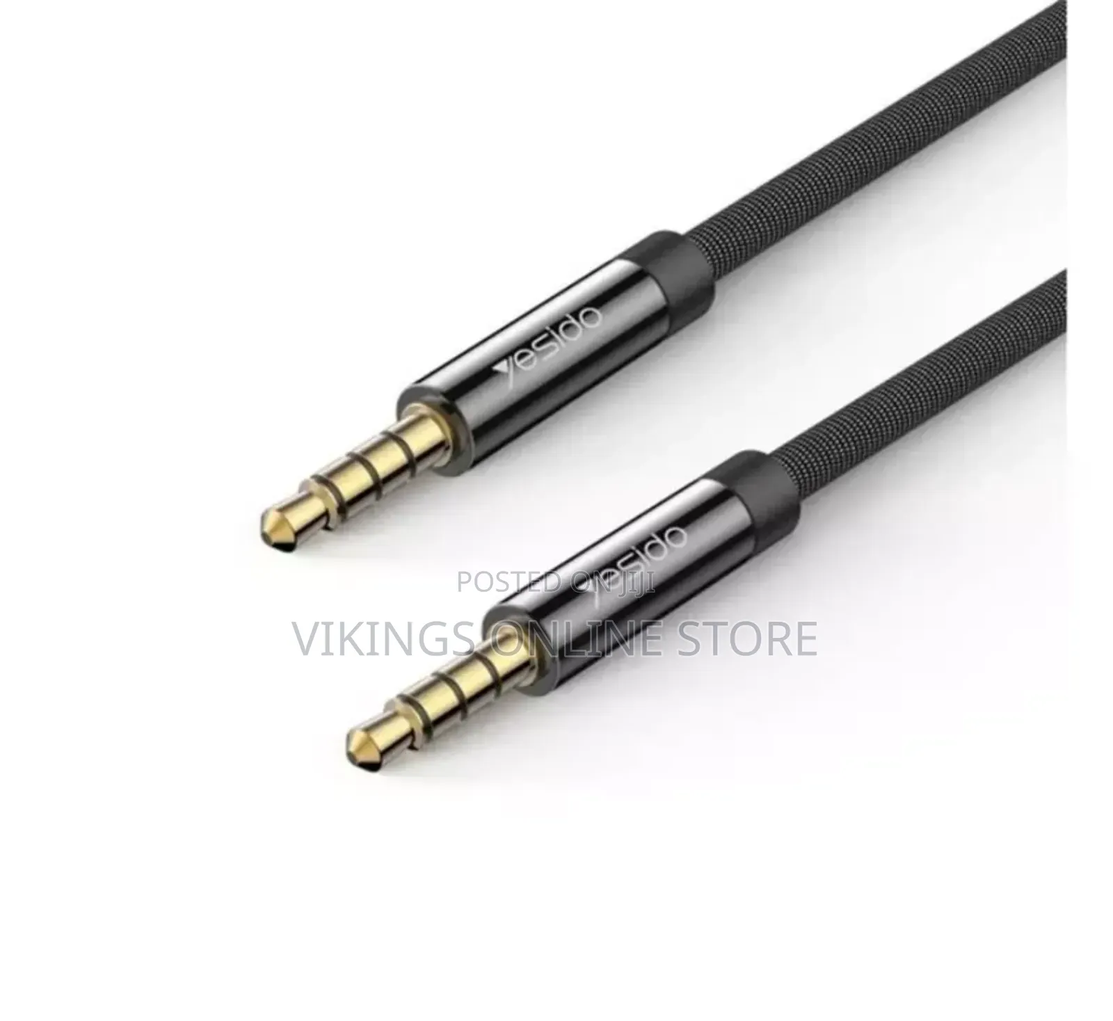 Yesido Yesido Cable Aux Audio Jack Plug 3m Black
