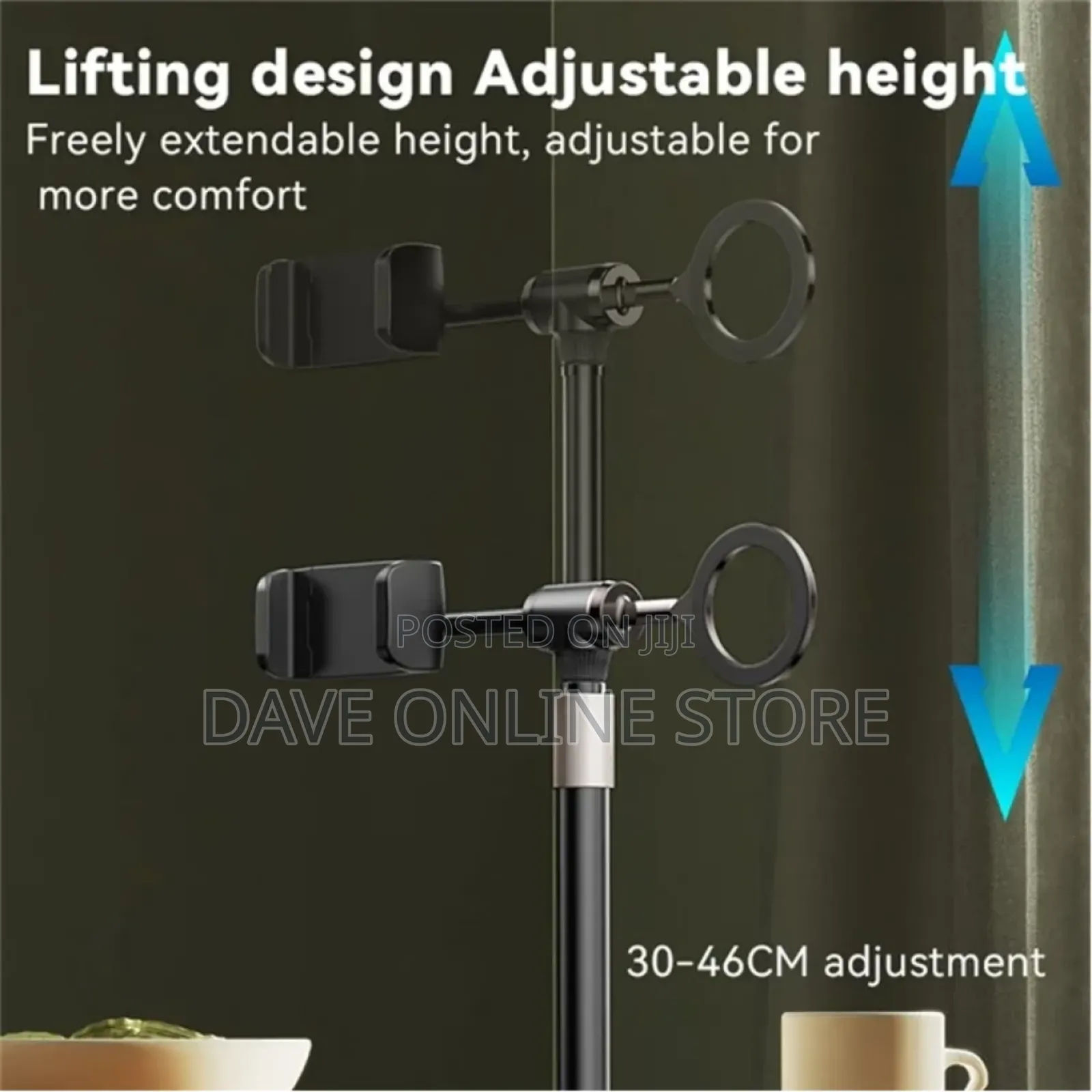 Yesido C297 Desk Phone Stand Holder for 2 Cell Phones