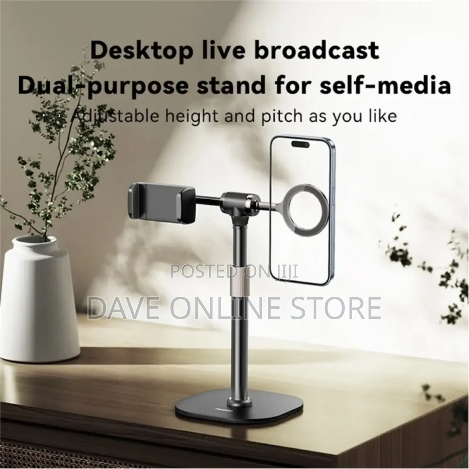 Yesido C297 Desk Phone Stand Holder for 2 Cell Phones