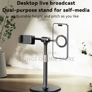 Yesido C297 Stand Metal Spring Clip / Magnetic Ring(Black