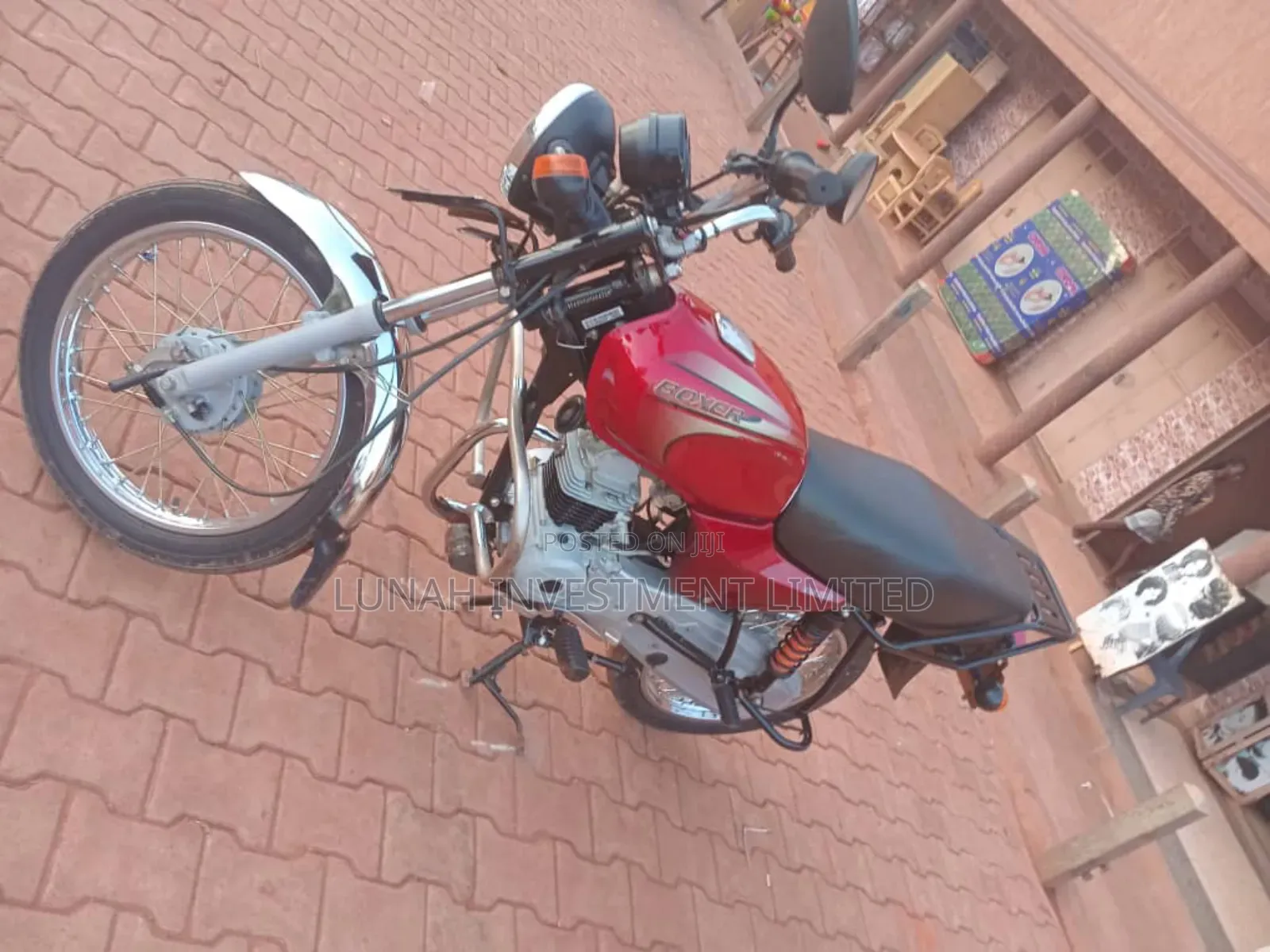 Bajaj Boxer 2024 Red