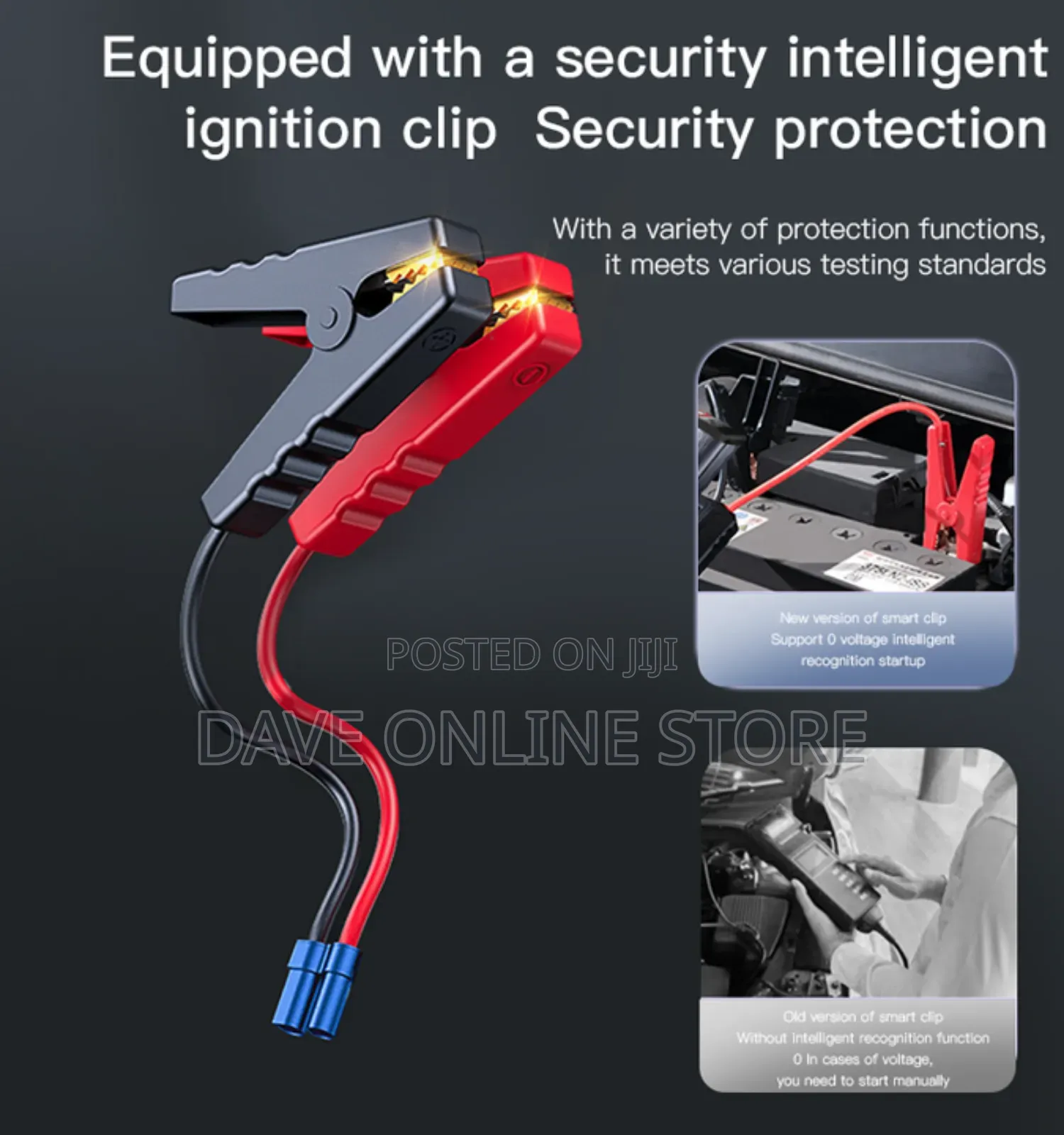 Yesido Aluminum Alloy Car Jump Starter10000mah Power Bank