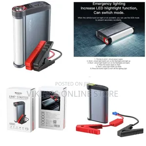 Yesido Yp36 Jump Starter With 10000mah Power Bank