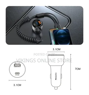 Y58 60w Fast Charging Car Type-C Port Charger