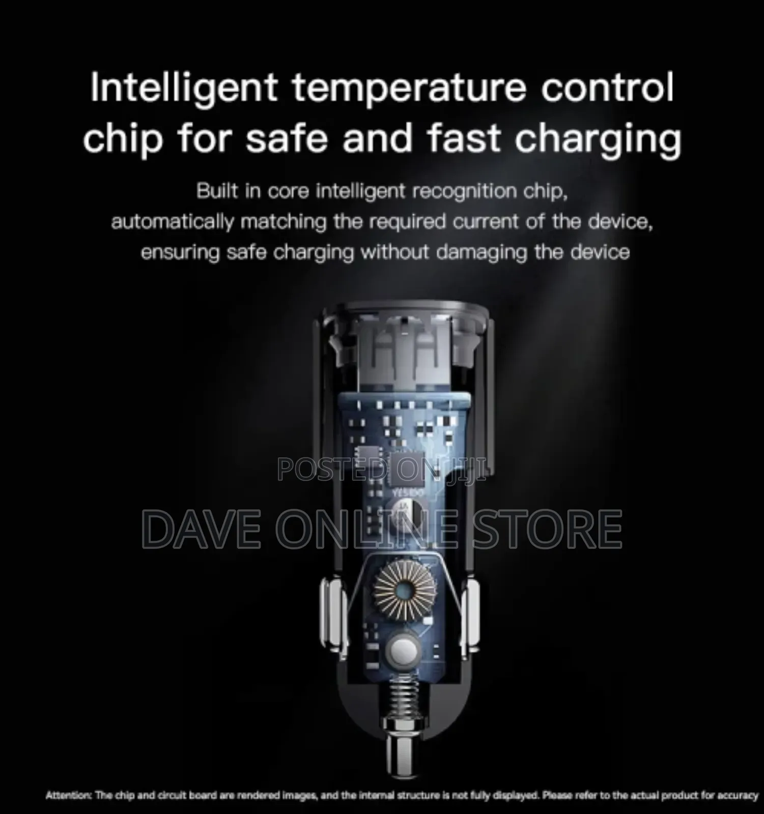 Y55 60w Fast Charging Car Charger | Adapter