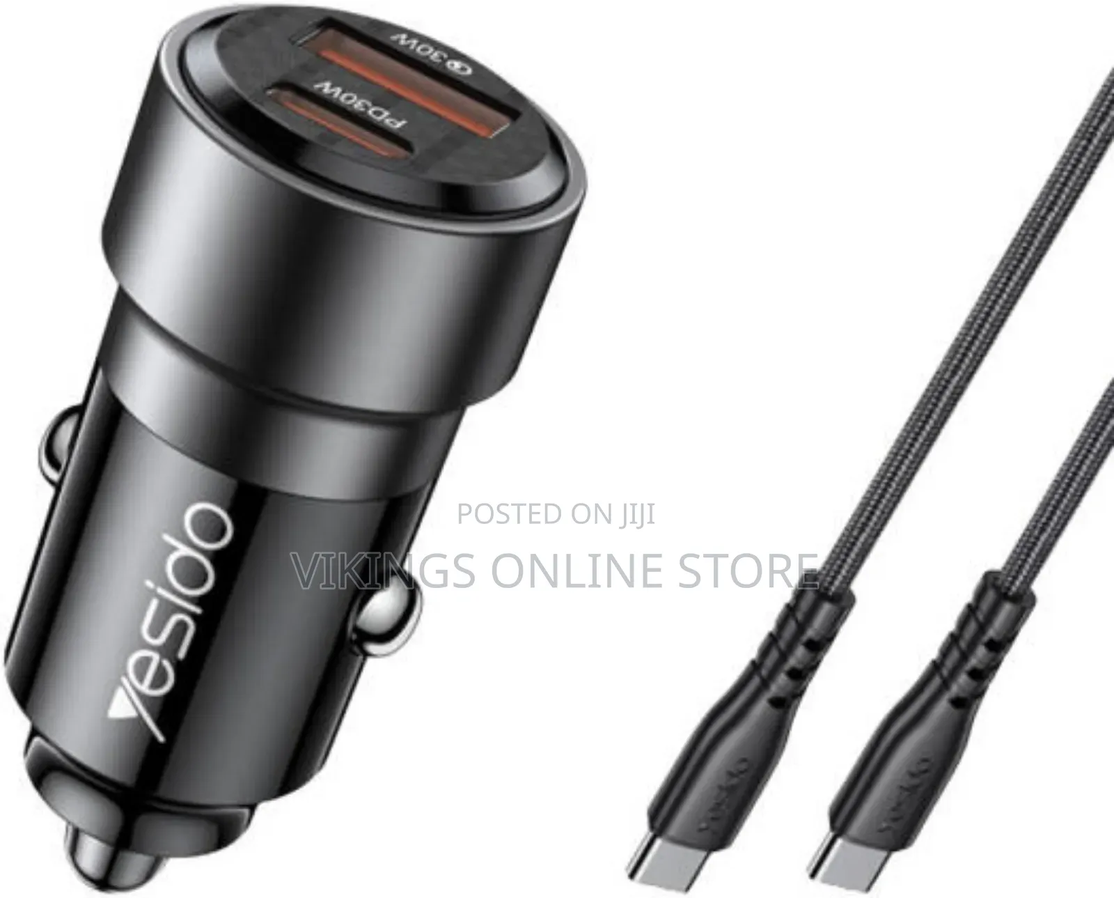Yesido Y55 Car Charger Adapter, Cigarette Lighter Port
