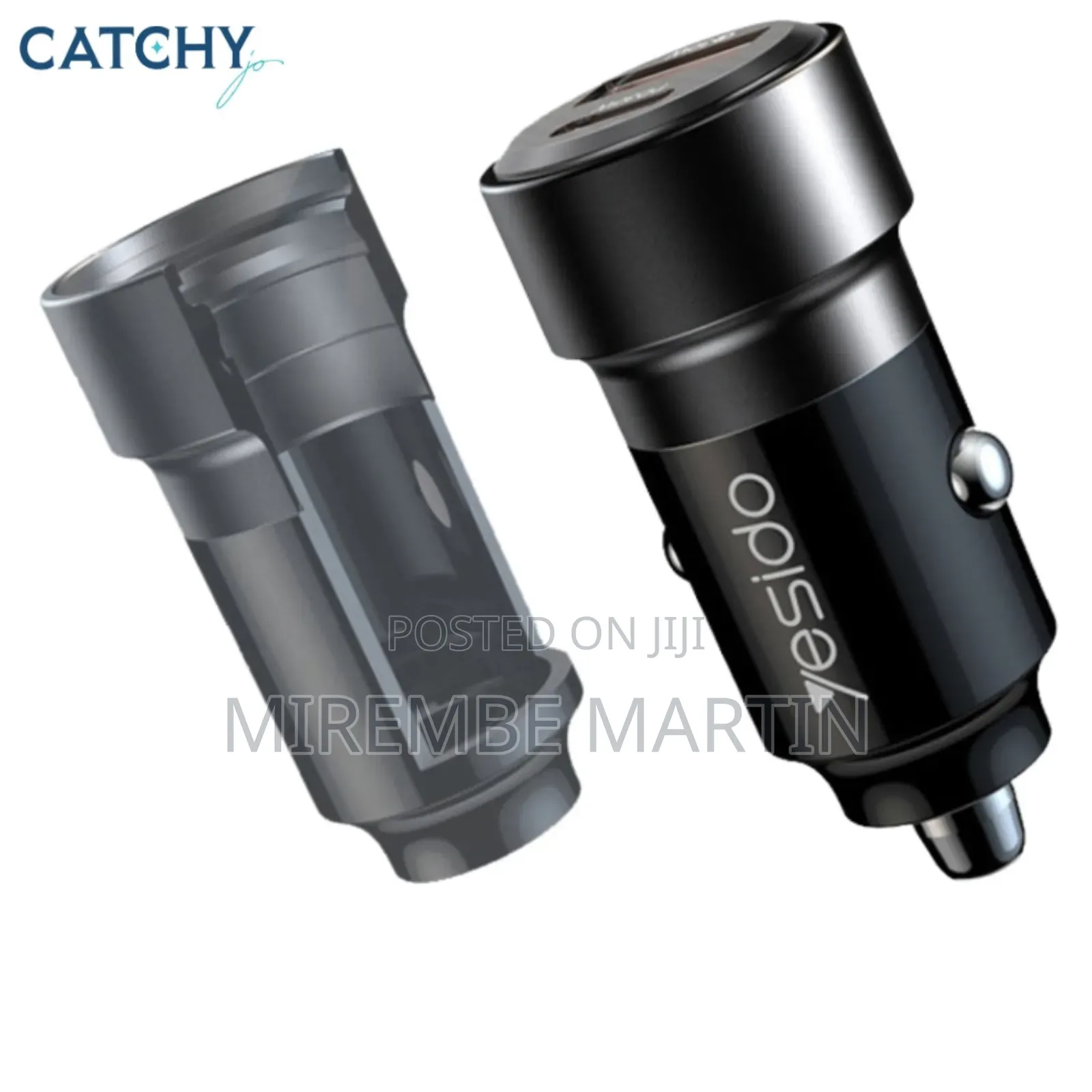 Yesido Y55 Car Charger With Type-C Cable (60w)