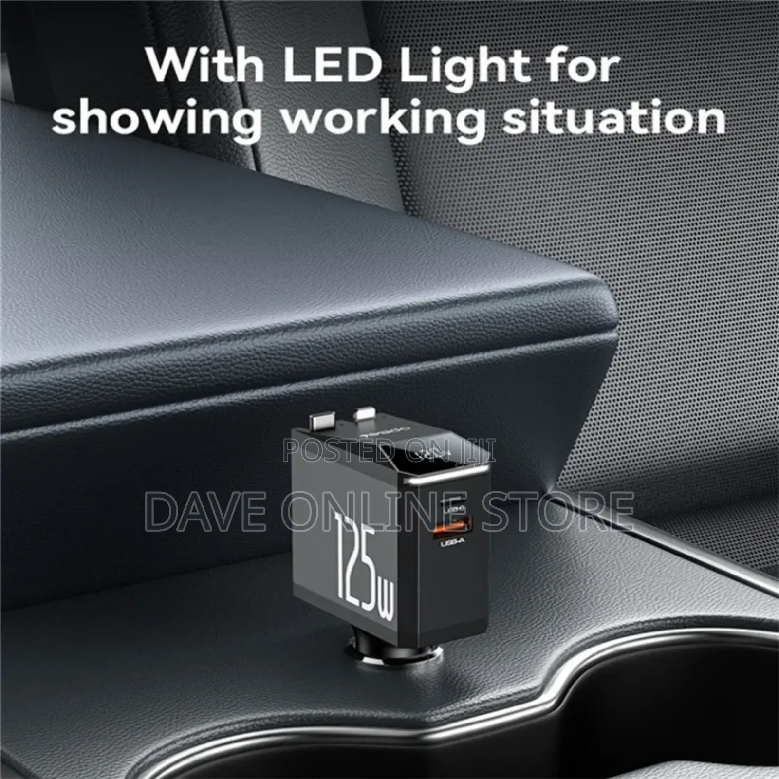 Yesido Y71 125w Car Charger With Fast Charging,