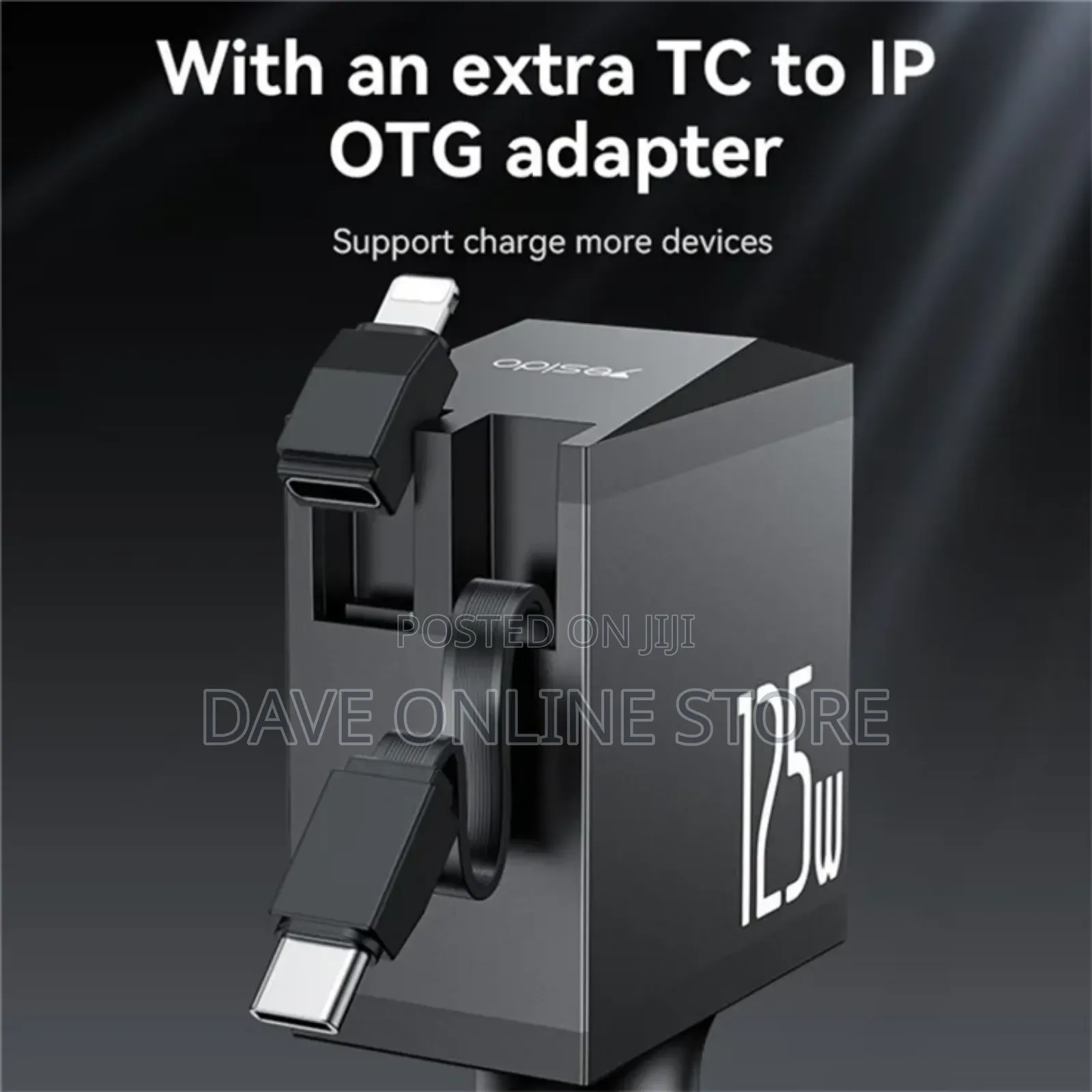 Yesido Y71 125w Car Charger With Fast Charging,