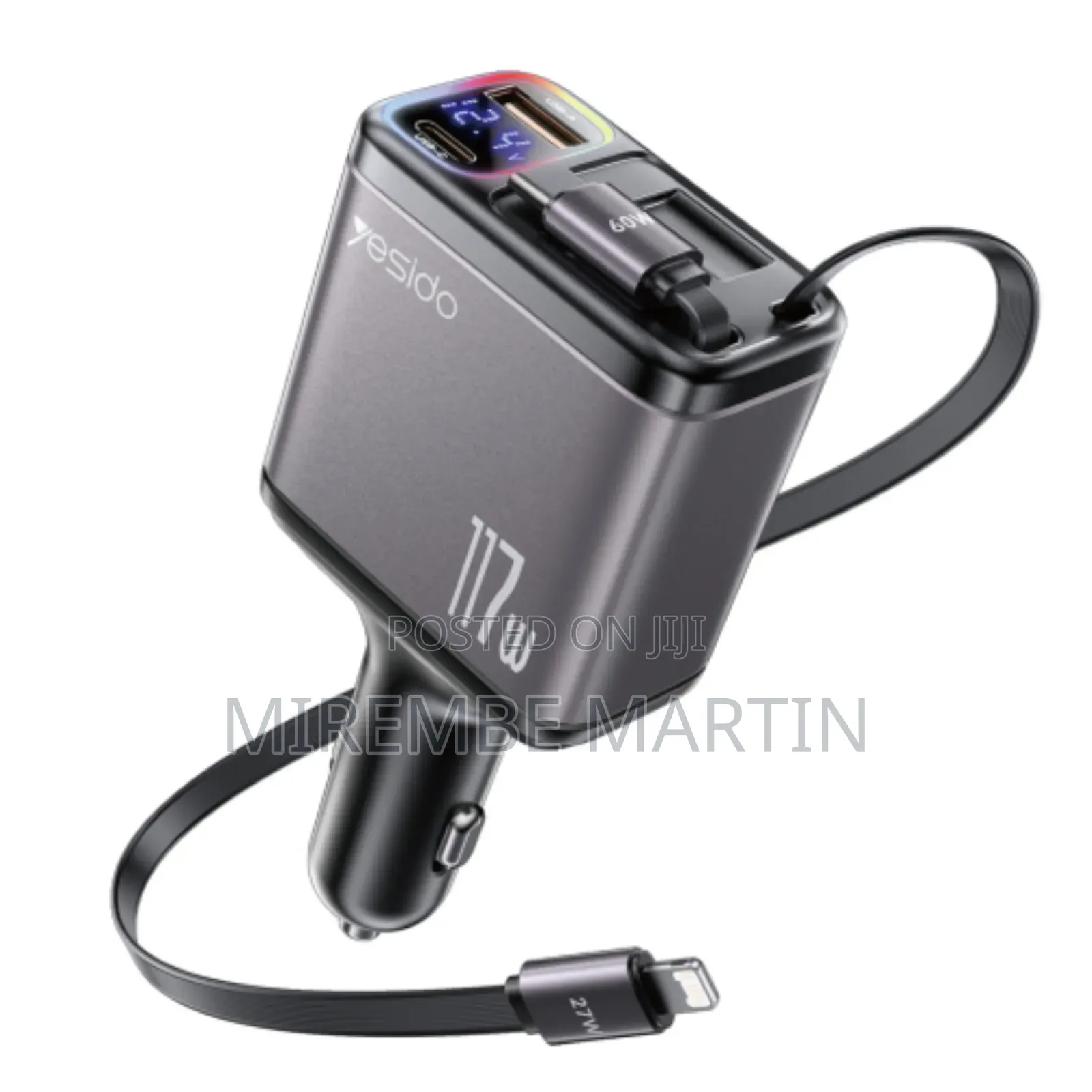 Yesido Y63 4 in 1 117w Usb-C / Type-C+Usb Charger Adapter