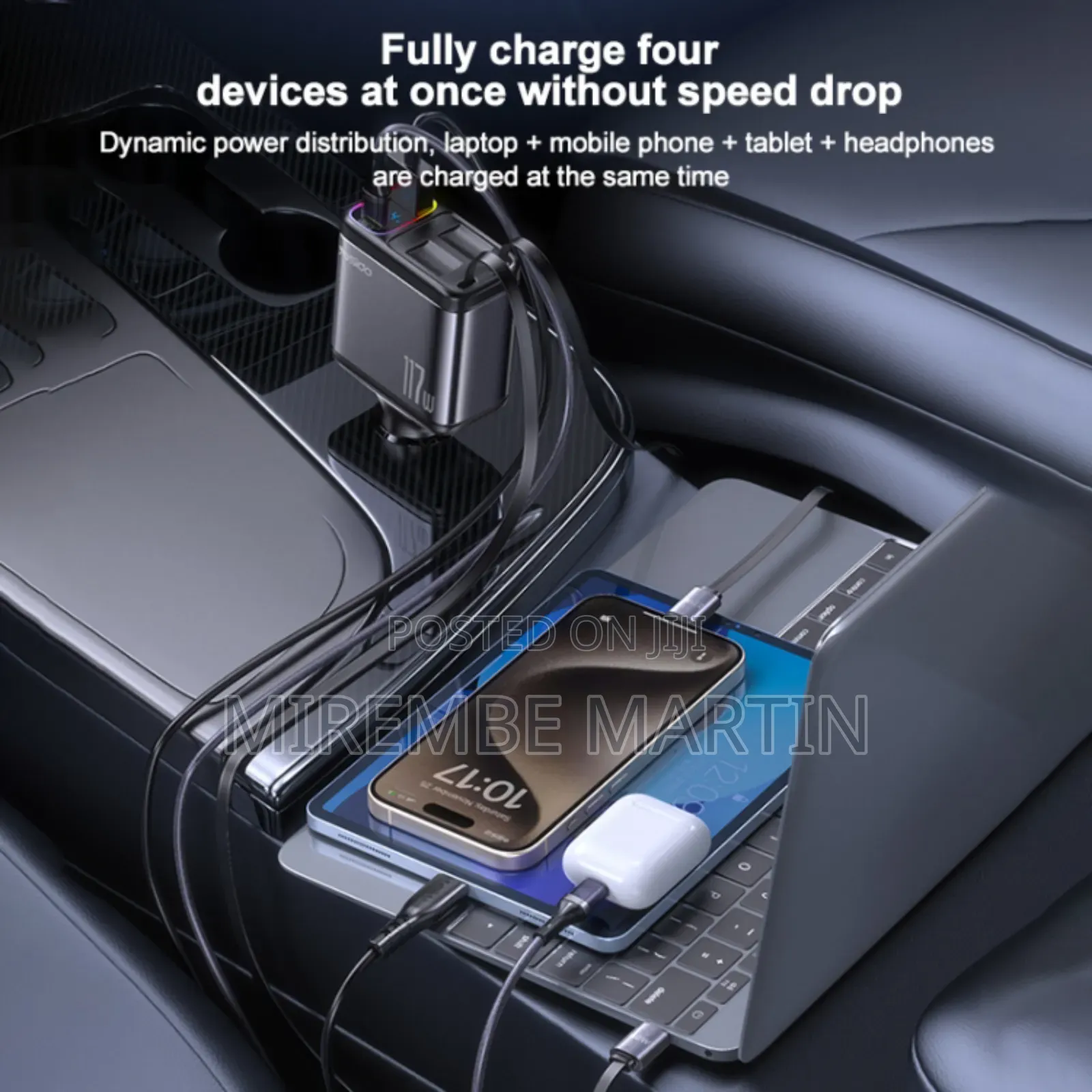 Yesido Y63 4 in 1 117w Usb-C / Type-C+Usb Charger Adapter