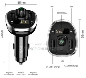 Y39 Mp3 Player Fm Transmitter Usb Disk Mp3 Fm Car Charger