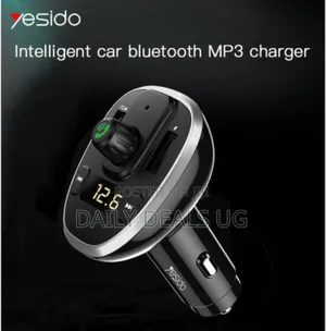 Yesido Y39 Fm Bluetooth Received Car Charger, Black | Y39
