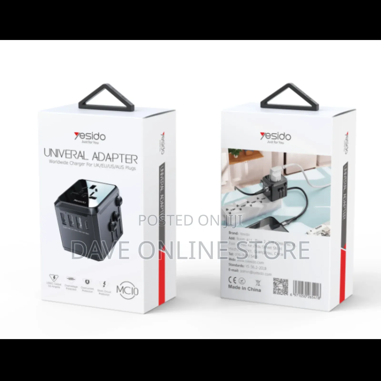 Mc10 New Design 4 in 1 Portable Charger Plug Convert Adapter