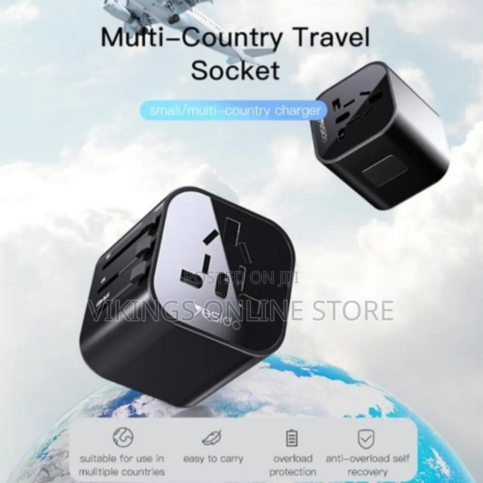 Yesido Mc-09 Universal Travel Adapter Plug